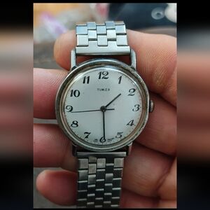 1978 Vintage Timex Mercury Men's Manual Winding Watch.
